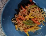 Foto del paso 12 de la receta Noodles de arroz con verduras y tortilla