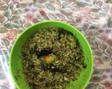 A picture of step 4 of Broccoli with coconut Kerala style.