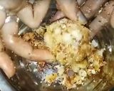 A picture of step 5 of Bread Ladoo.
