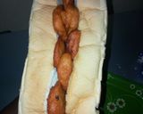 A picture of step 1 of Akara burger.