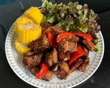 รูปขั้นตอนการทำที่ 5 ของ กระดูกหมู BBQ (หม้อทอดไร้น้ำมัน)