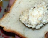 A picture of step 2 of Paneer mawa bread rolls.