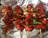 Foto del paso 3 de la receta: Pinchito de pollo con salsa picante coreana(매운 닭꼬치)