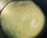 A picture of step 6 of Falafel with pita bread and spicy yoghurt #zoomfalafel.