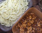 Foto langkah ke 4 dari resep SPAGHETTI AYAM SAUS BBQ PEDAS GILA #dirumaaja (self quarantine).
