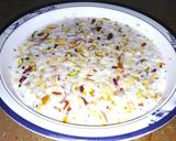 A picture of step 4 of Hath ki bani siwainyain #CookpadRamadan.