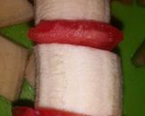 Une image de l'étape 1 de Brochette de pastèque et de banane.