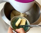 A picture of step 5 of Japanese soft and fluffy condensed milk bread.