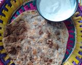 A picture of step 6 of Khasta Karara Qeema Paratha.