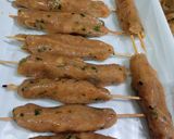 A picture of step 6 of Sheek kabab.
