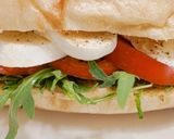 A picture of step 5 of Tomato Caprese Ciabatta Sandwich 🥪.
