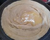 A picture of step 4 of Lacha paratha.