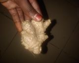 A picture of step 1 of Ginger juice.