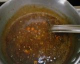 A picture of step 3 of Manchow veg soup.