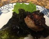 Pork meat balls with sea weed umbrella recipe step 5 photo