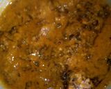 A picture of step 1 of Groundnut soup and ugali.