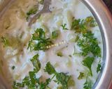A picture of step 3 of Cucumber Raita.