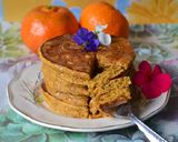 Foto del paso 5 de la receta: Pancakes de mandarina y harina integral🍊
