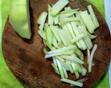 Foto langkah ke 2 dari resep Tumis Kacang Panjang dan Labu Siam.