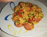 Pas rețetă Cous-cous cu legume și cârnăciori 4 fotografie