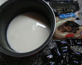 Foto del paso 1 de la receta: Crema de caramelos sin azúcar con falsa nata