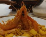 Foto del paso 5 de la receta: Fideuá de Pota y Langostinos con Alioli de Eneldo