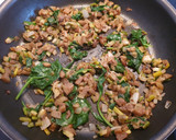 Foto del paso 4 de la receta: Macarrones con espinacas, espárragos y verduras
