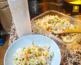 Foto del paso 5 de la receta: Arroz con verduritas, tortilla y salsa Ponzu casera