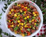 عکس مرحله 4 از دستور سالاد لوبیا چیتی 😋