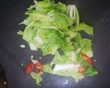 Foto langkah ke 3 dari resep Ca Sawi Telur.