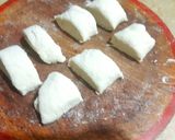 A picture of step 3 of Plain Poori/ Plain Puff Pastry😊.