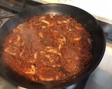 Une image de l'étape 6 de Bœuf en gelée aux champignons de paris et tomate.