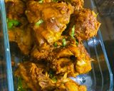 A picture of step 6 of Fried chicken.