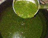 صورة لخطوة 3 من وصفة الملوخية الخضراء بطريقتى الغير معتادة👌👌👌