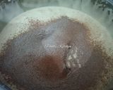 Foto langkah ke 2 dari resep Brownies Ketan Hitam Kukus.