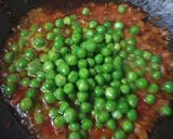 A picture of step 1 of Matar ki sabji.