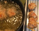 A picture of step 7 of Tori no Karaage (Japanese style fried chicken).