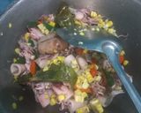 Foto langkah ke 5 dari resep Oseng Cumi Asin Jagung Manis.