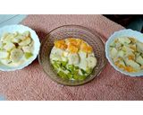 A picture of step 4 of Creamy Fruits Salad.
