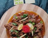 A picture of step 7 of Mutton karahi.