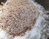 A picture of step 3 of Sabudana khichdi (ekadashi special).