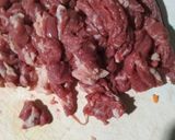Foto del paso 2 de la receta: Salteado de algunas verduras y carne con spaghetti