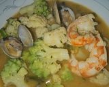 Foto del paso 10 de la receta: Guiso marinero de mix de coliflor romanesco y coliflor blanca