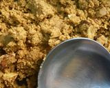 A picture of step 2 of Chikoo Halwa.