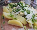 Foto del paso 3 de la receta: Ensalada de papas y cebolla morada 👩‍🍳