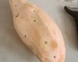 A picture of step 2 of Roasted Sweet Potato Salad with Orange flavour.