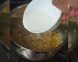 A picture of step 6 of Lemon Coriander corn soup & garlic chana.