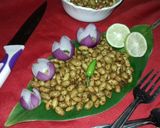 A picture of step 3 of Spicy Peanuts.