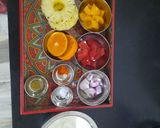 A picture of step 1 of Tandoori platter.