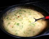 Foto del paso 2 de la receta Huevo duro sobre baguette bañado con salsa de perejil